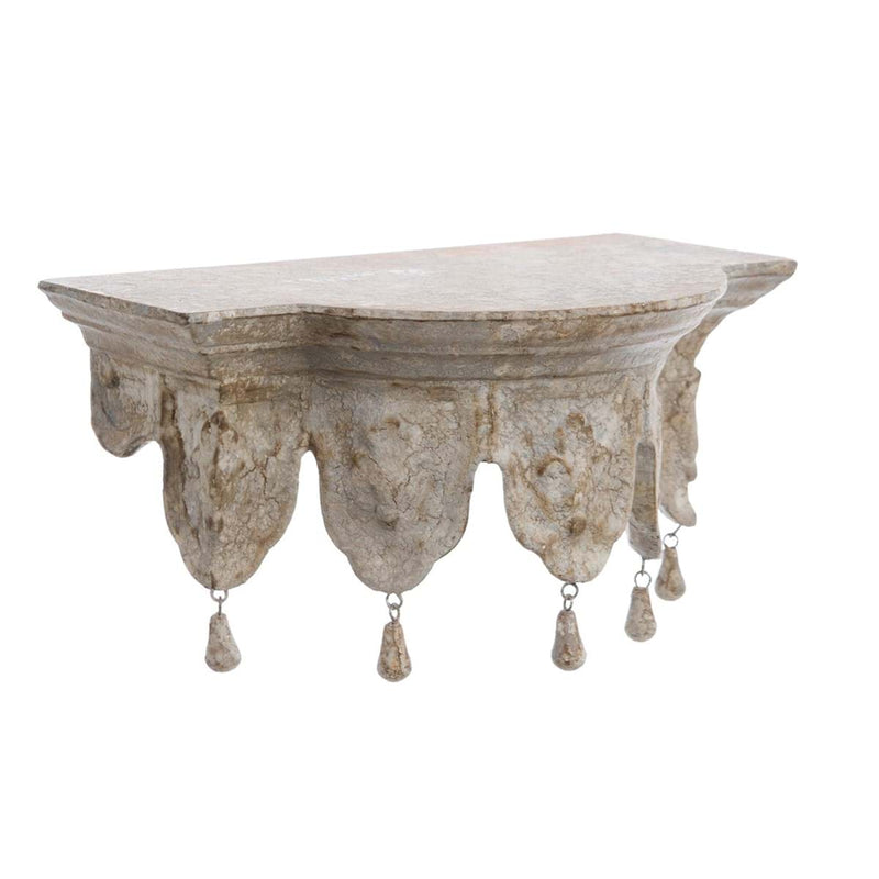 BLANC MARICLÒ Mensola in Resina con Ciondoli "EPOCA COLLECTION"