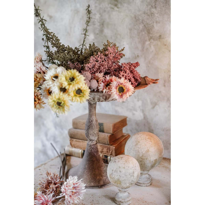 BLANC MARICLÒ Decoro Floreale Girasole "Florilegio"