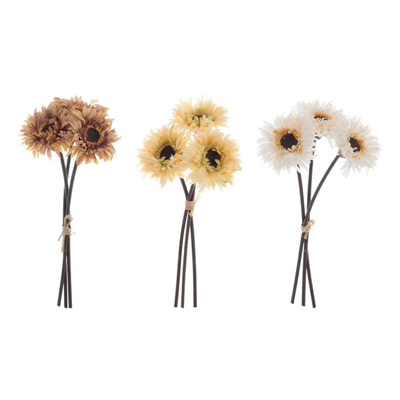 BLANC MARICLÒ Bouquet Gerbera Aritificiale "FLORILEGIO"