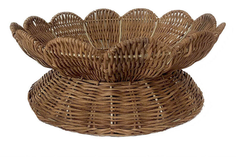 BLANC MARICLÒ Cesto in Rattan "DAPHNE"