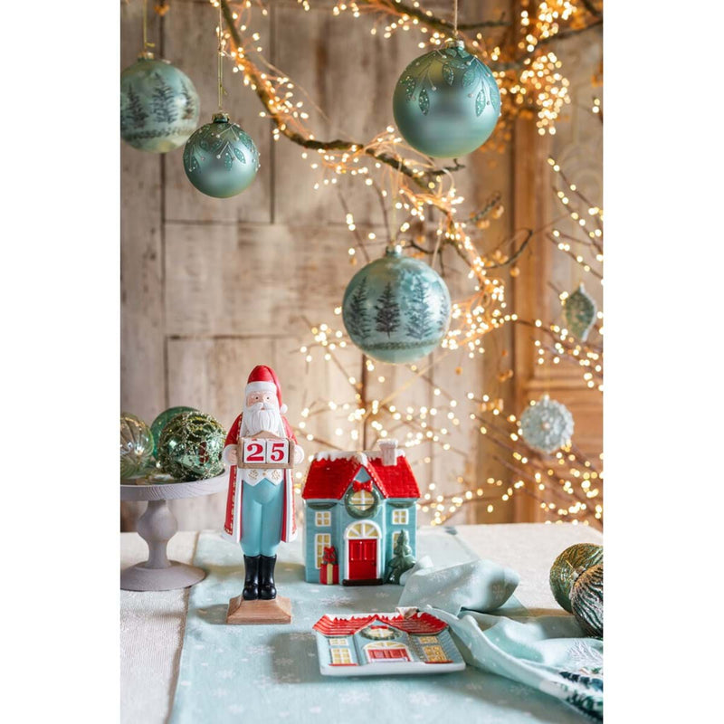 BLANC MARICLÒ Barattolo con Coperchio "CANDY CHRISTMAS"