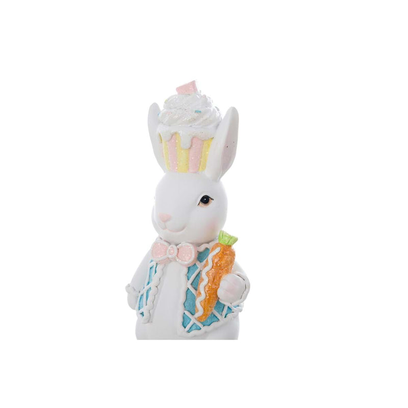 BLANC MARICLÒ Coniglietto con Cupcake in Resina "DOLCE FIABA"