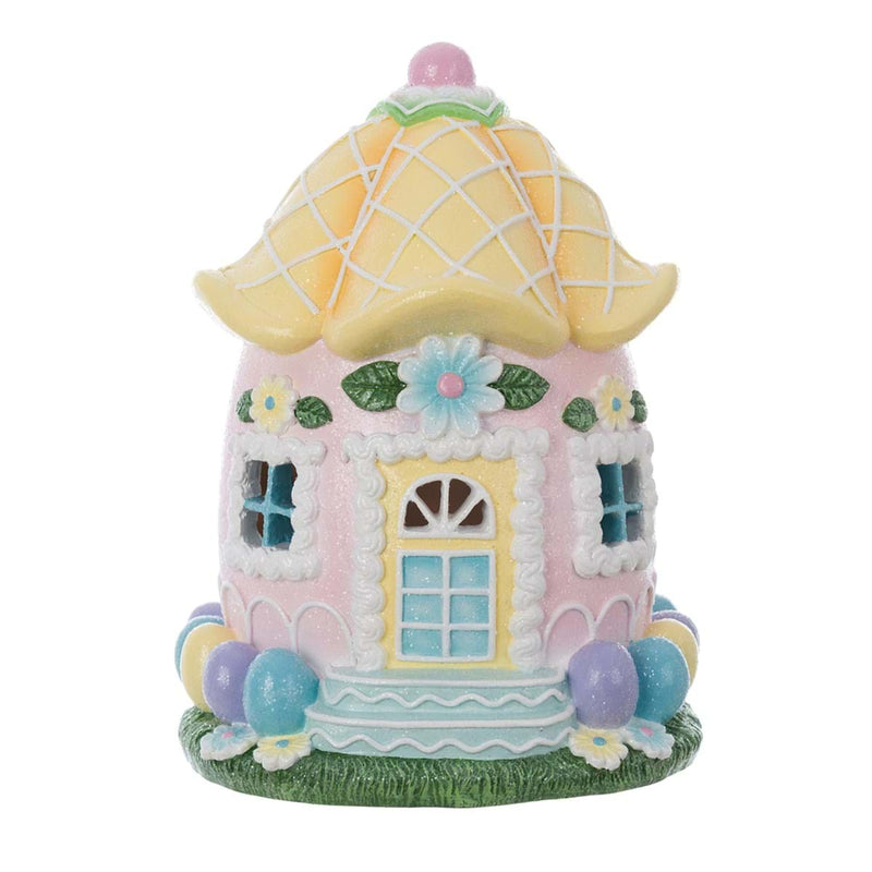 BLANC MARICLÒ Casetta Colorata in Resina "DOLCE FIABA"