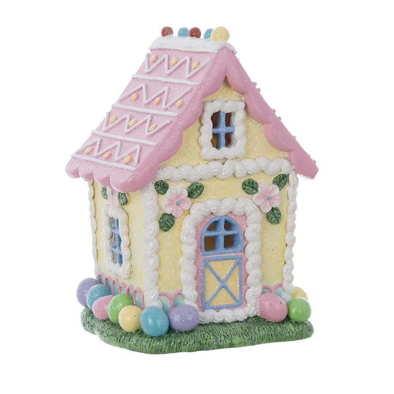 BLANC MARICLÒ Casetta Colorata in Resina "DOLCE FIABA"