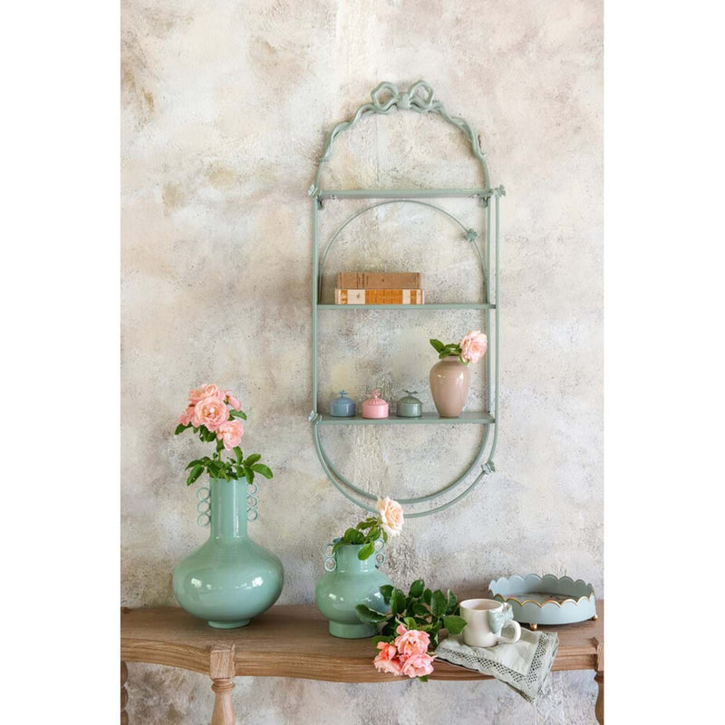 BLANC MARICLÒ Vaso in Metallo "CARMEN" Verde