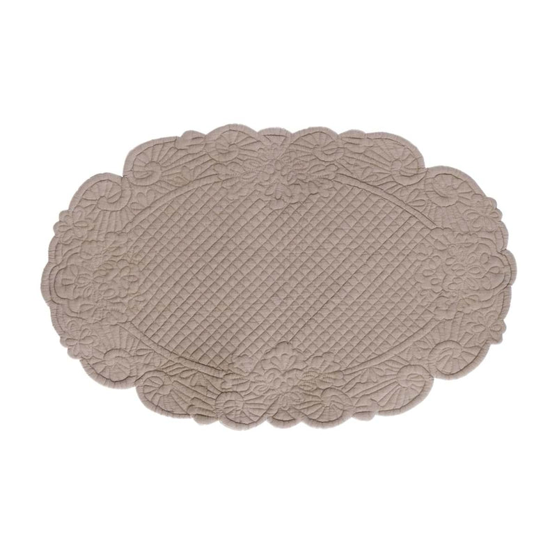 BLANC MARICLÒ Centrotavola in Cotone Bicolor