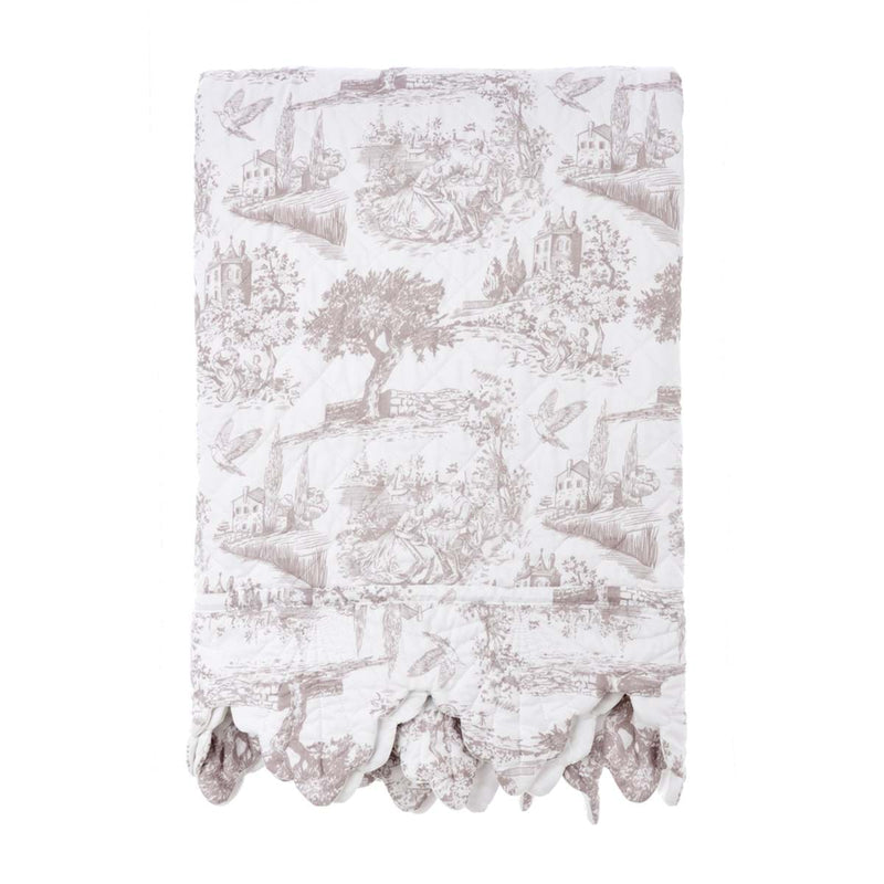 BLANC MARICLÒ Trapunta Matrimoniale 360 GSM "TOILE BEIGE"