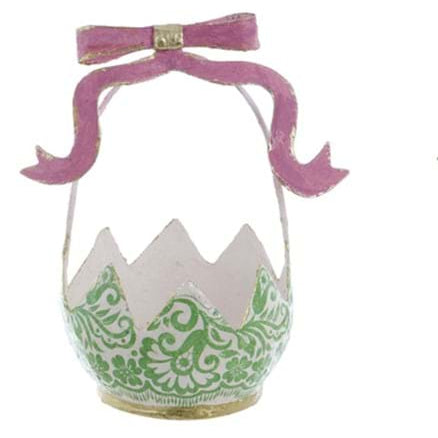 BLANC MARICLÒ Cestino con Fiocco "ROCOCO COLLECTION"