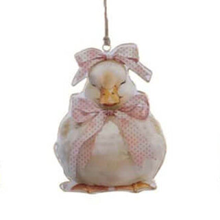 BLANC MARICLÒ Decoro in Latta Coniglio/Papera