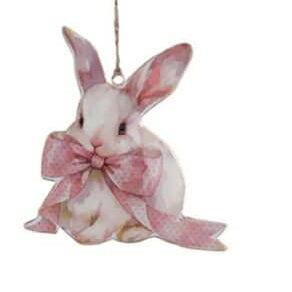 BLANC MARICLÒ Decoro in Latta Coniglio/Papera