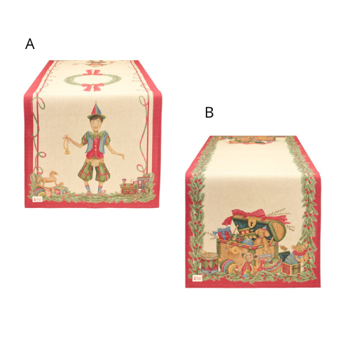 NUVOLE DI STOFFA RUNNER "VINTAGE TOYS" 50 x 150 CM