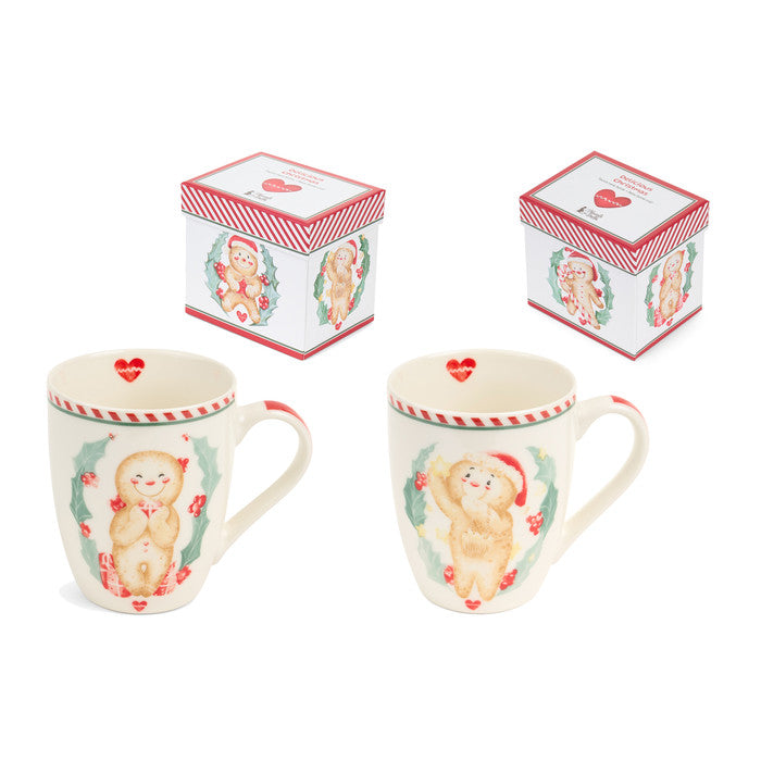 NUVOLE DI STOFFA Tazza Mug in Porcellana "DELICIOUS CHRISTMAS" 350 ml