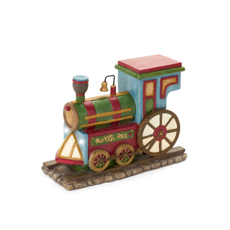 NUVOLE DI STOFFA Carillon Trenino con Led e Musica "VINTAGE TOYS"