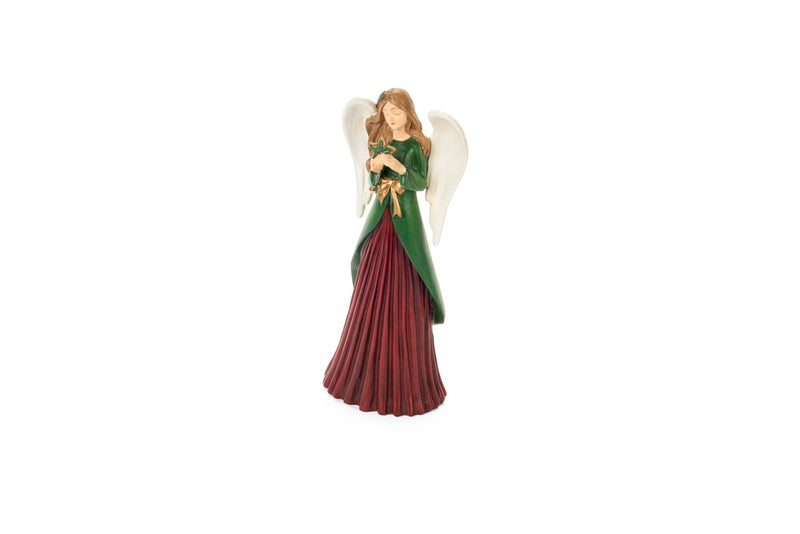 NUVOLE DI STOFFA Angelo Natalizio Rosso E Verde 25 Cm