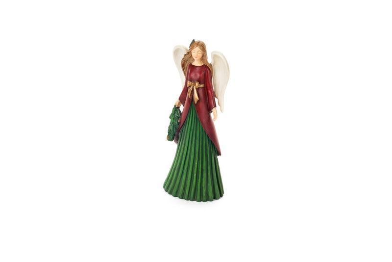 NUVOLE DI STOFFA Angelo Natalizio Rosso E Verde 25 Cm