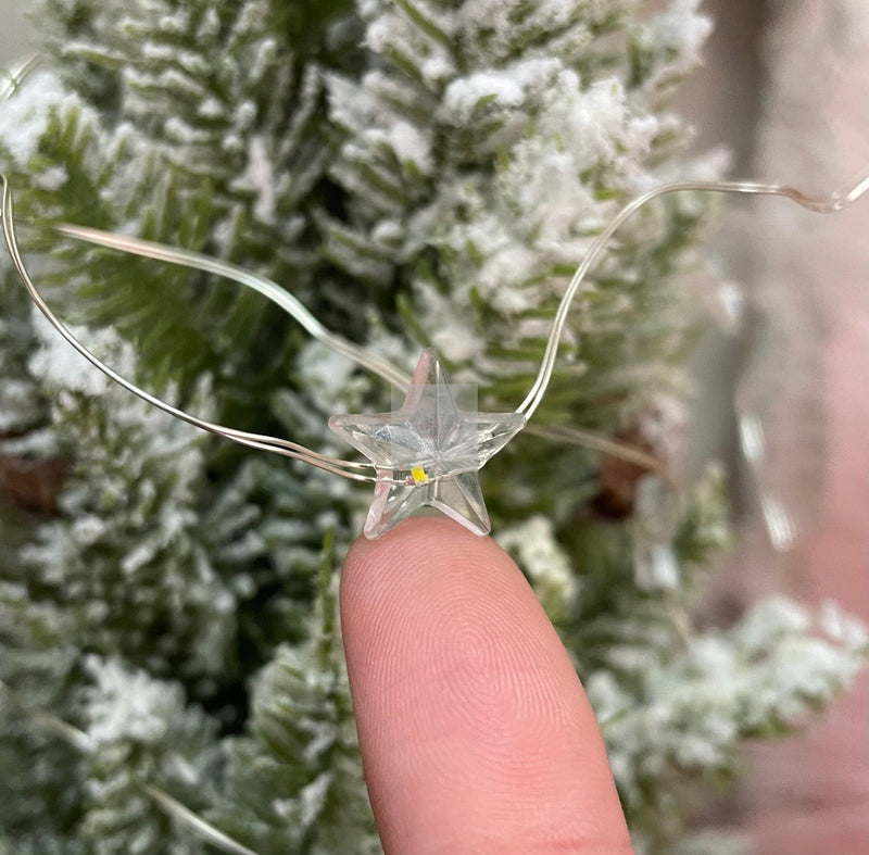 NUVOLE DI STOFFA Lucine con  20 Mini Led Decorative