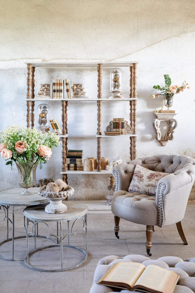 BLANC MARICLÒ Libreria in Legno di Abete