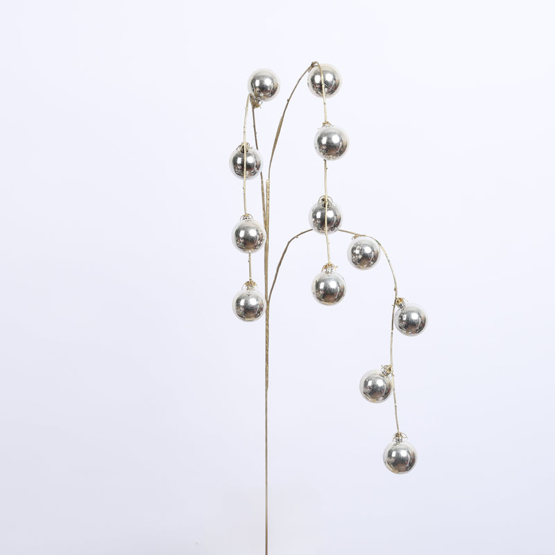 FIORI DI LENA Ramo con 12 o 15 Sferette Champagne