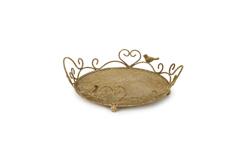 NUVOLE DI STOFFA  Vassoio Centrotavola in Metallo