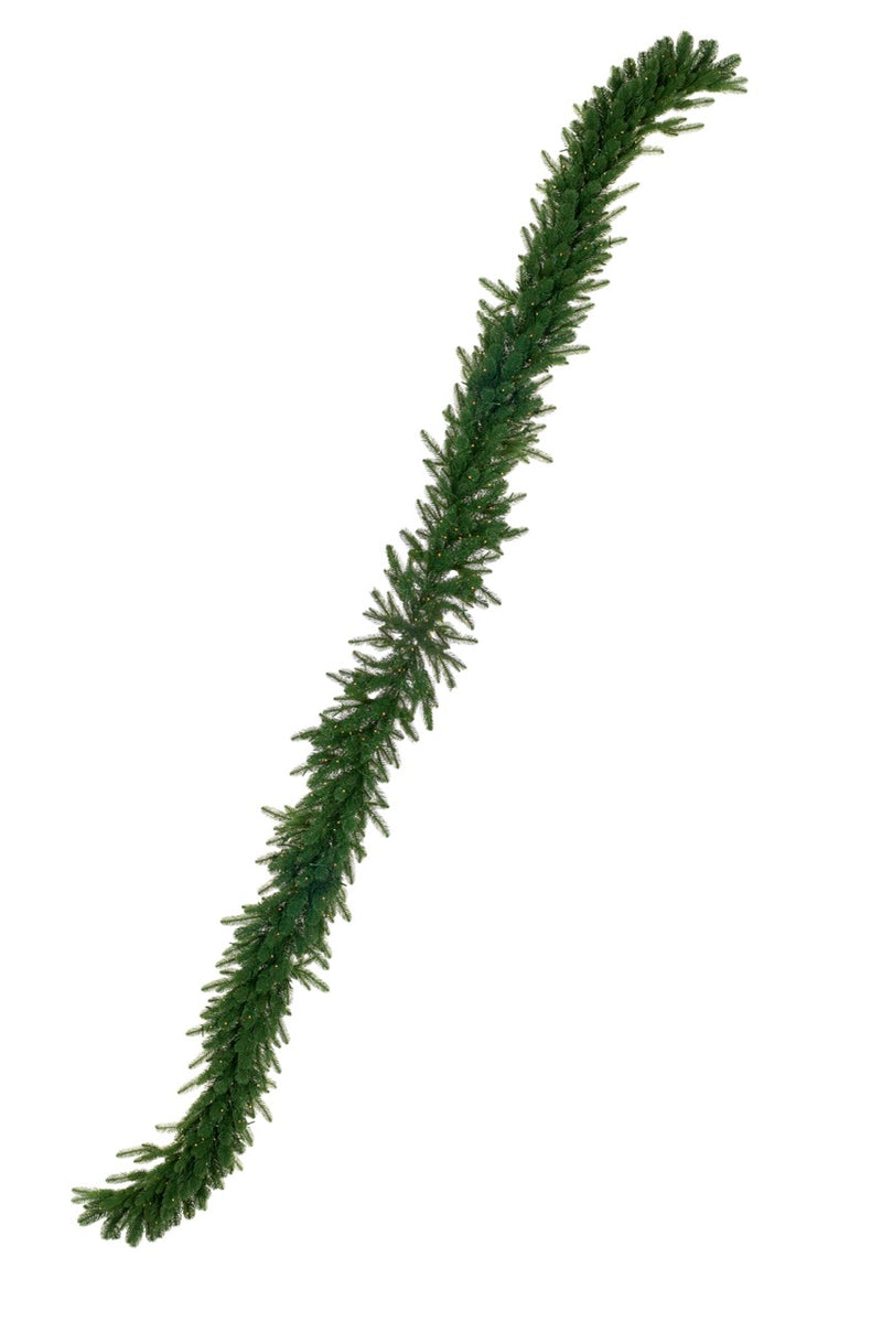 NUVOLE DI STOFFA Ghirlanda Natalizia Verde 270 Cm 540 Rami 400 LED