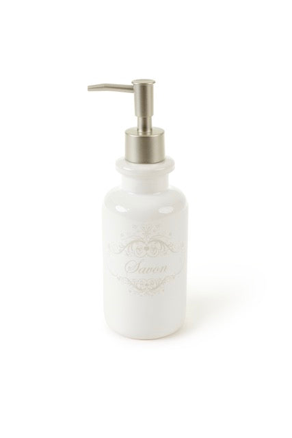NUVOLE DI STOFFA Dispenser Sapone con Scritta "SAVON"