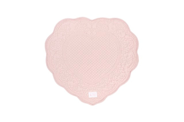 NUVOLE DI STOFFA Tovaglietta Americana Cuore Rosa
