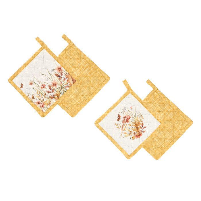 NUVOLE DI STOFFA Presina in Cotone "GIARDINO D'AUTUNNO "