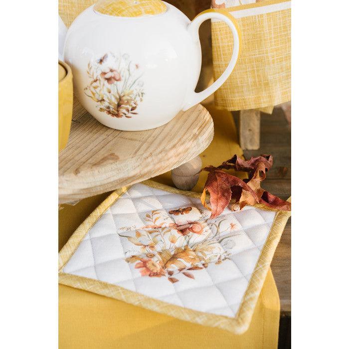 NUVOLE DI STOFFA Presina in Cotone "GIARDINO D'AUTUNNO "