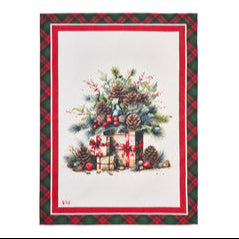 NUVOLE DI STOFFA Canovaccio Natalizio in Cotone " COMING "