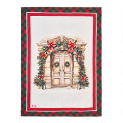 NUVOLE DI STOFFA Canovaccio Natalizio in Cotone " COMING "