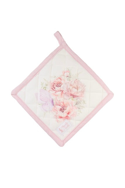 NUVOLE DI STOFFA Presina in Cotone con Farfalla/Uccellino "FIORIRÀ"