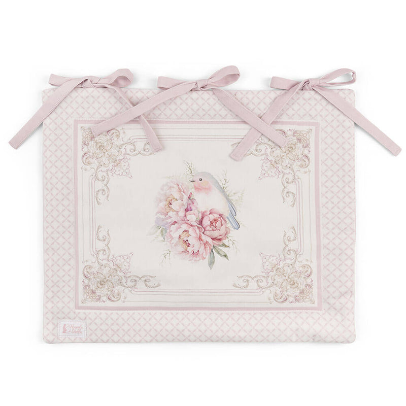 NUVOLE DI STOFFA Copriforno in Cotone con Uccellino "FIORIRÀ"