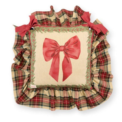 NUVOLE DI STOFFA Set 6 Cuscino Sedia con Balza "VINTAGE TOYS" 40 cm