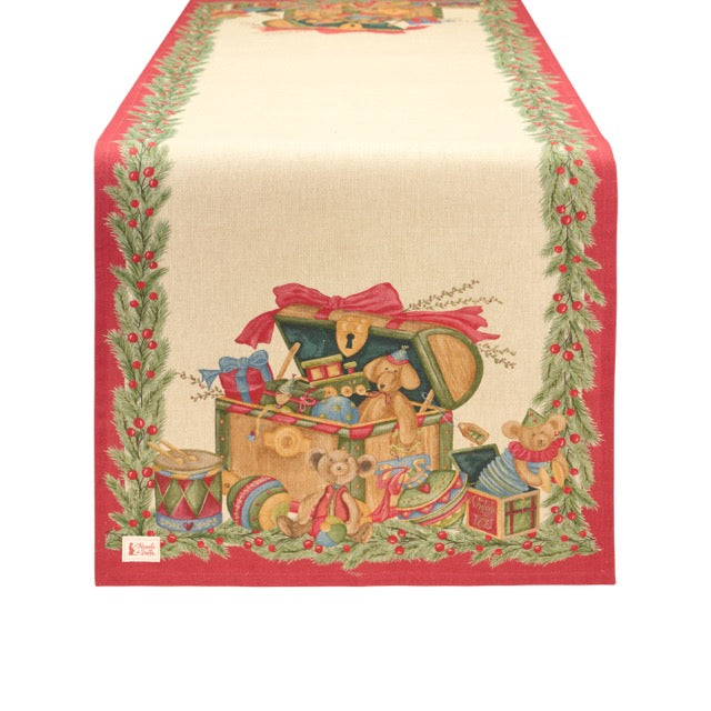 NUVOLE DI STOFFA RUNNER "VINTAGE TOYS" 50 x 150 CM