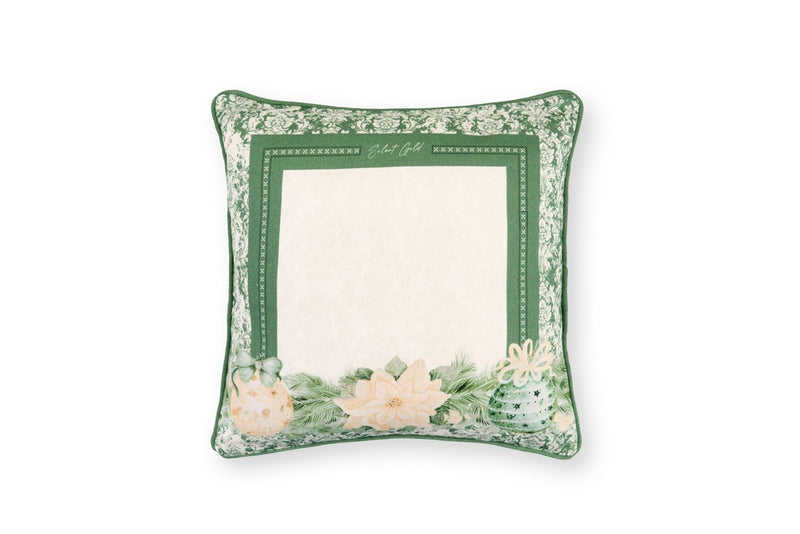 NUVOLE DI STOFFA Cuscino con Imbottitura "SILENT GOLD" 40x40 cm