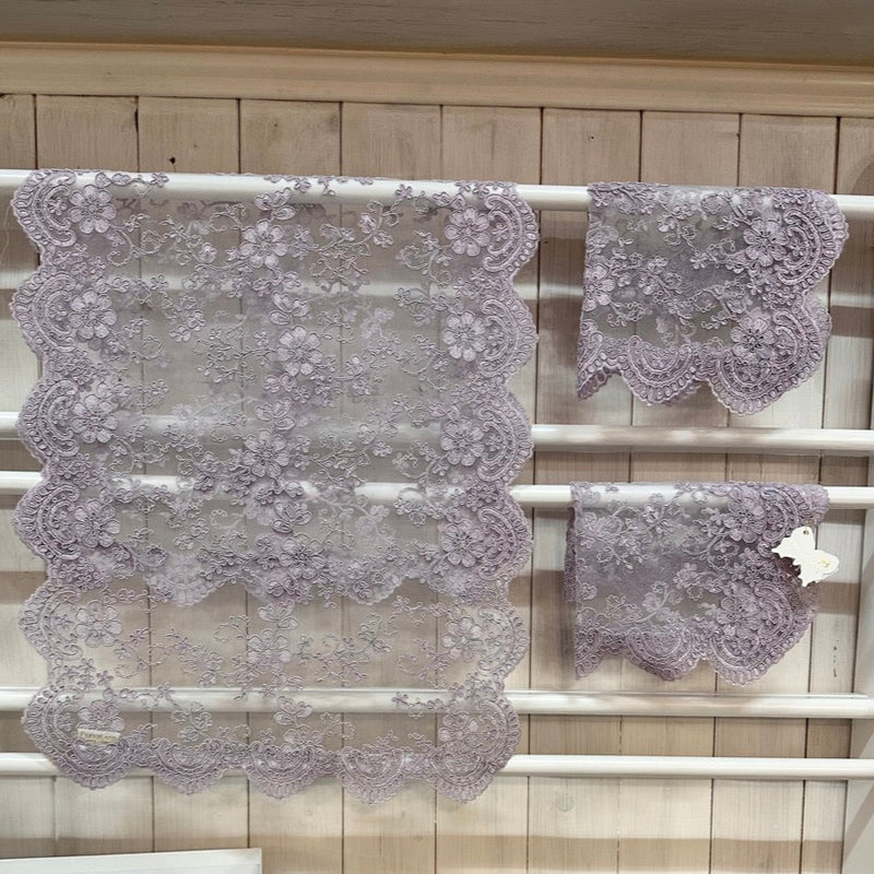 FIORI DI LENA Tris di Centri in Pizzo Lilla