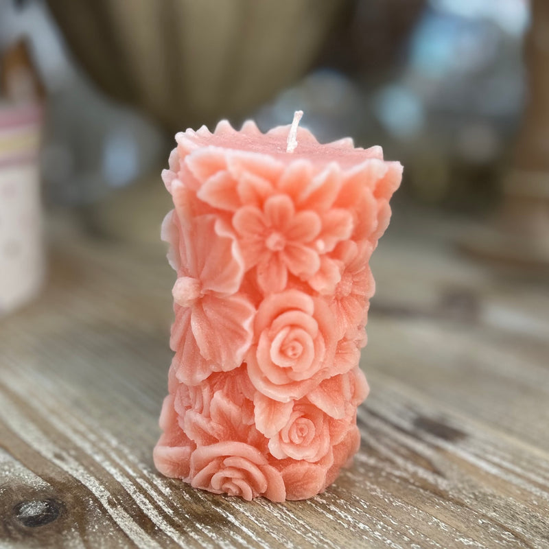 CERERIA PARMA Candela Profumata Moccolo Fiorito