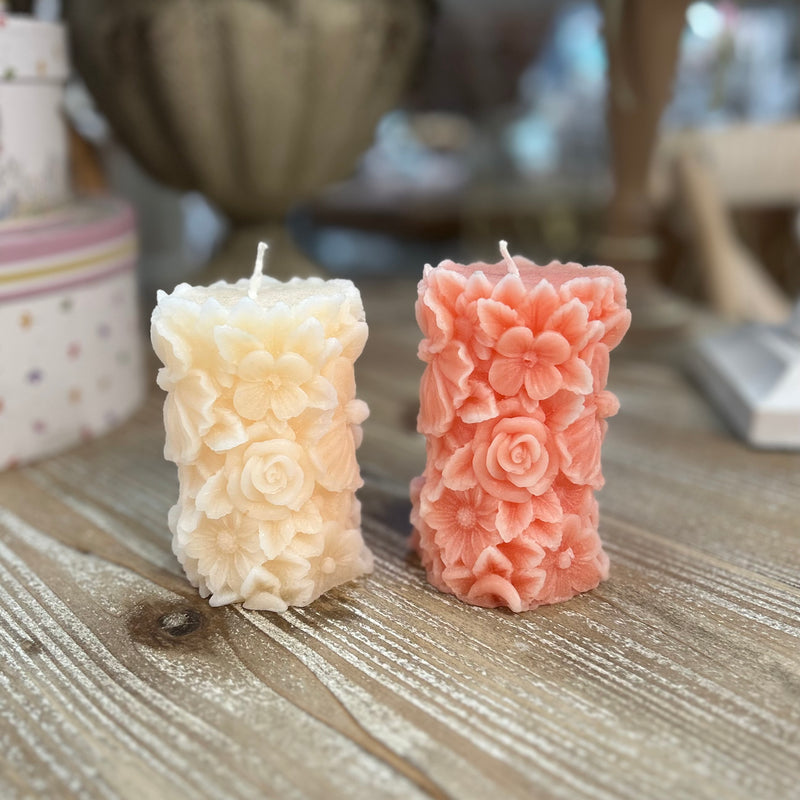 CERERIA PARMA Candela Profumata Moccolo Fiorito