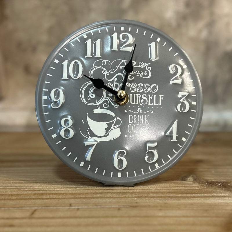 NUVOLE DI STOFFA Orologio da Tavolo in metallo