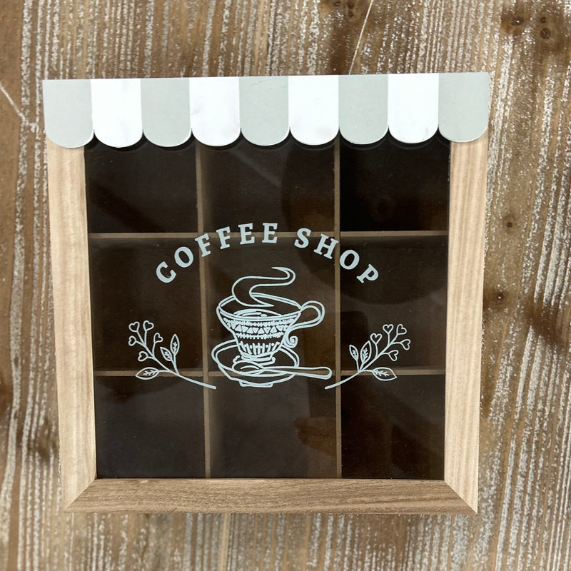 NUVOLE DI STOFFA Scatola Porta Caffè e Tè