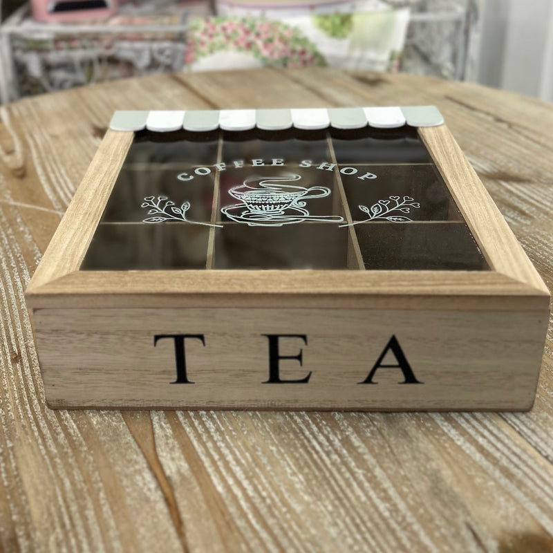 NUVOLE DI STOFFA Scatola Porta Caffè e Tè