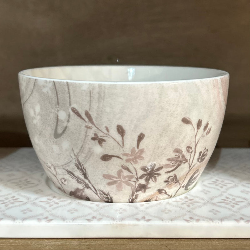 MATHILDE M. Vassoio con Tre Ciotoline in Porcellana