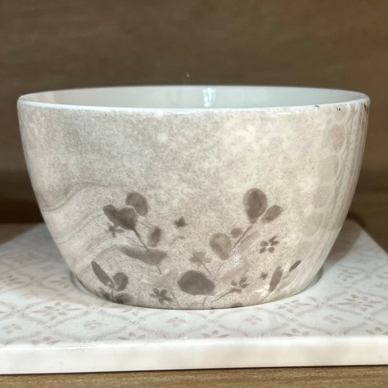 MATHILDE M. Vassoio con Tre Ciotoline in Porcellana