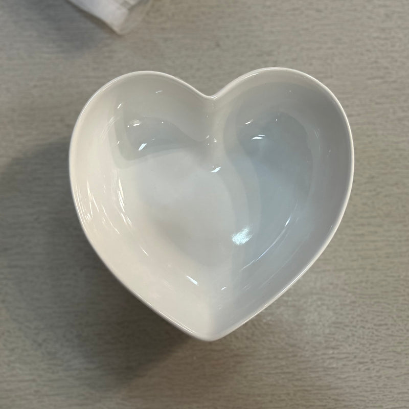 NUVOLE DI STOFFA Piatto Fondo o Ciotola a Cuore