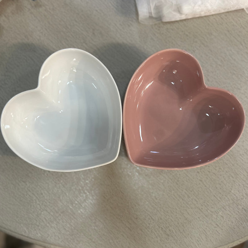 NUVOLE DI STOFFA Piatto Fondo o Ciotola a Cuore