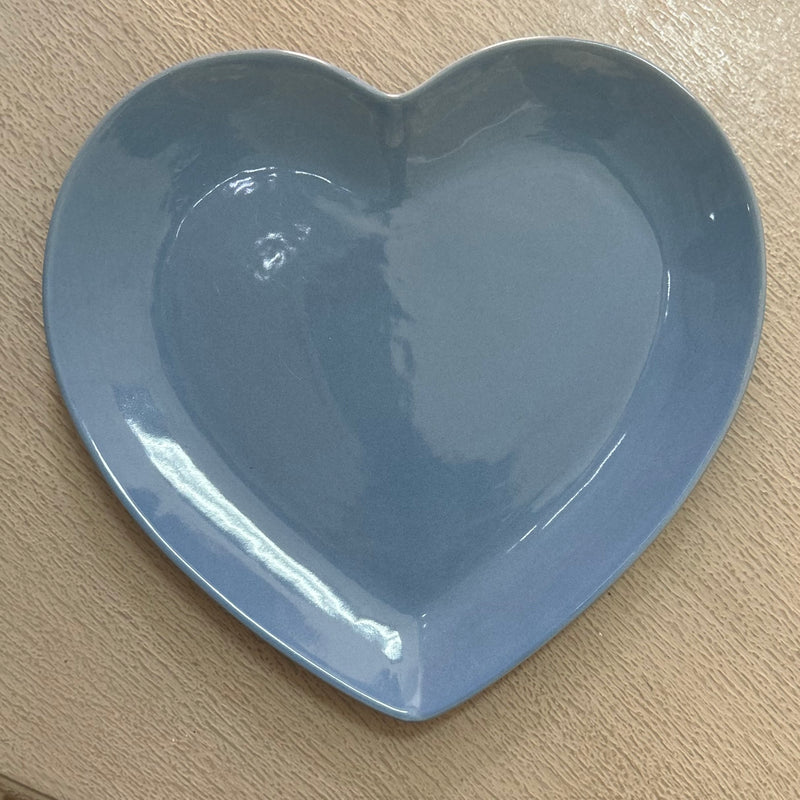 NUVOLE DI STOFFA Piattino Cuore Azzurro