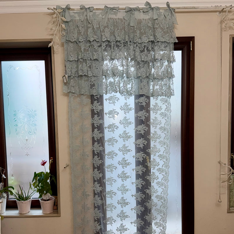 CHEZ MOI Tenda "MADEMOISELLE FLORA" in Pizzo Carta da Zucchero