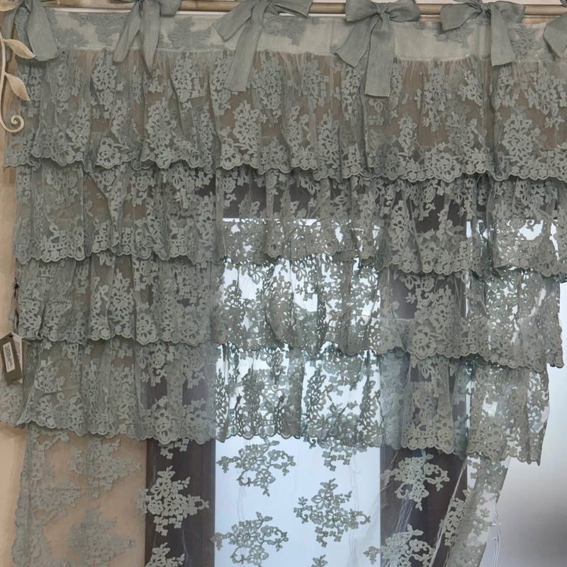 CHEZ MOI Tenda "MADEMOISELLE FLORA" in Pizzo Carta da Zucchero