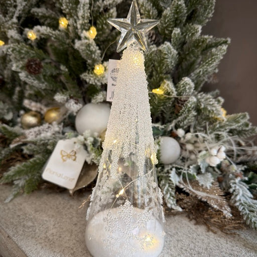 Windy Hill Collection Decorazione Natale Angelo Con Paillettes | 35,6 Cm | Per Cima Albero O Tavolo