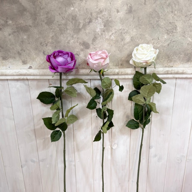 FIORI DI LENA Rosa Artificiale Real Touch